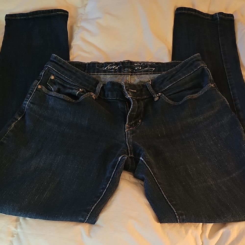 Levi's Blue Skinny Jeans Deep Indigo